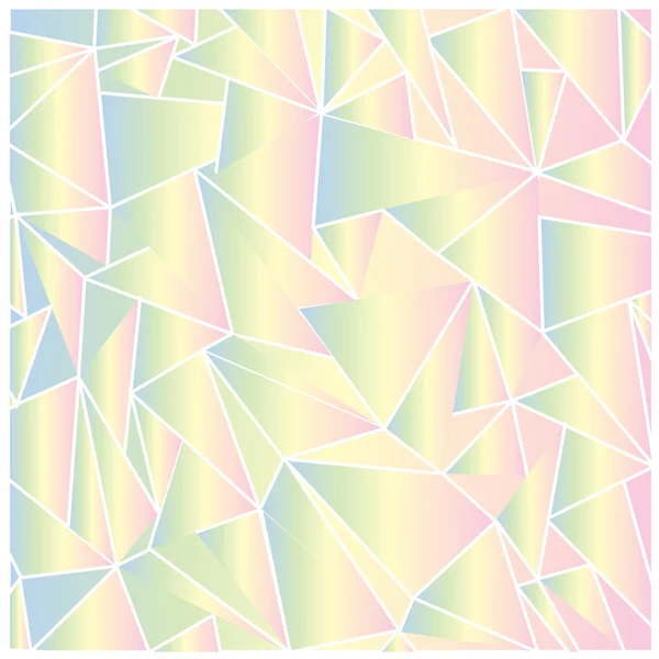 明るいグラデーション三角形 — ストックベクタ