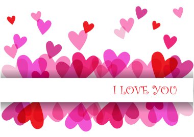 Renkli kalpler afiş