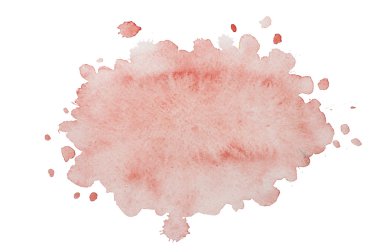 kırmızı sulu boya çerçeve