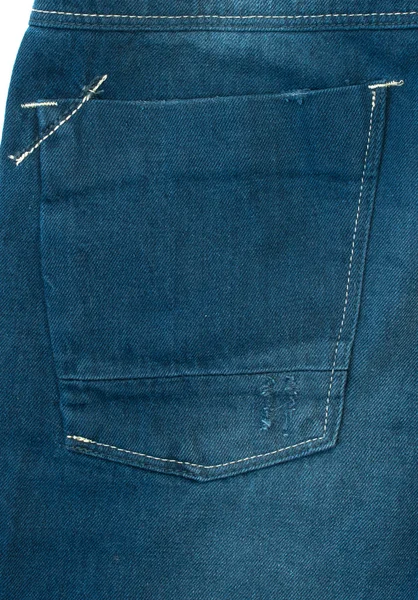 Jeans denim pocket — Stock Photo, Image