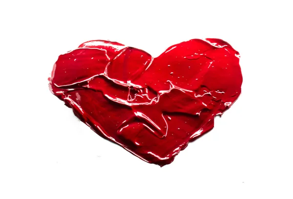 Red heart love. — Stock Photo, Image