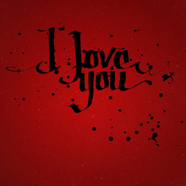 I love you — Stock Photo, Image