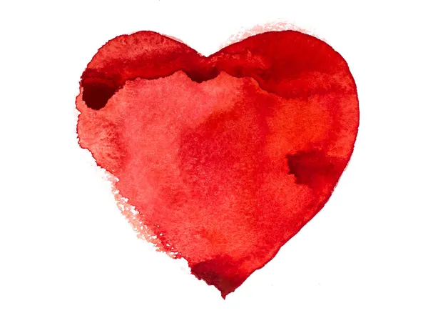 Watercolor Heart — Stock Photo, Image