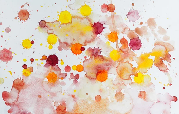 Watercolor blots — Stock Photo, Image