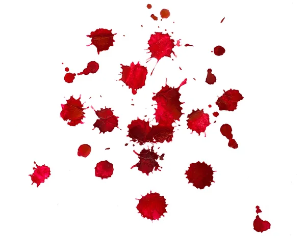 Red blots — Stock Photo, Image