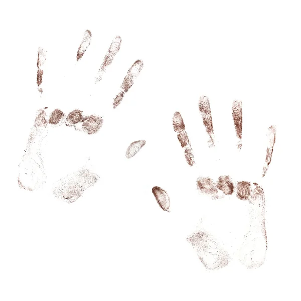 Hands imprints — Stock Photo, Image