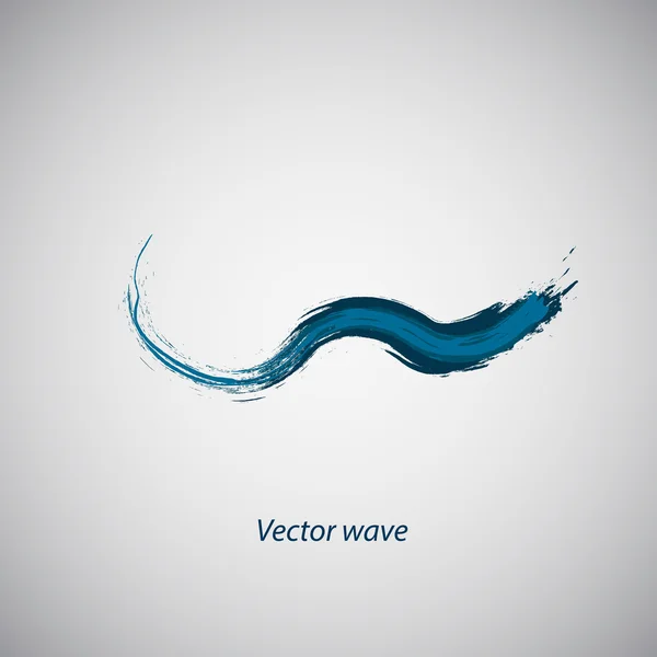 抽象的なベクトル波 — ストックベクタ