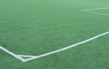 Futbol alanı line köşesi
