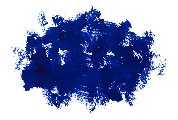 Kék blot, akvarell — Stock Fotó
