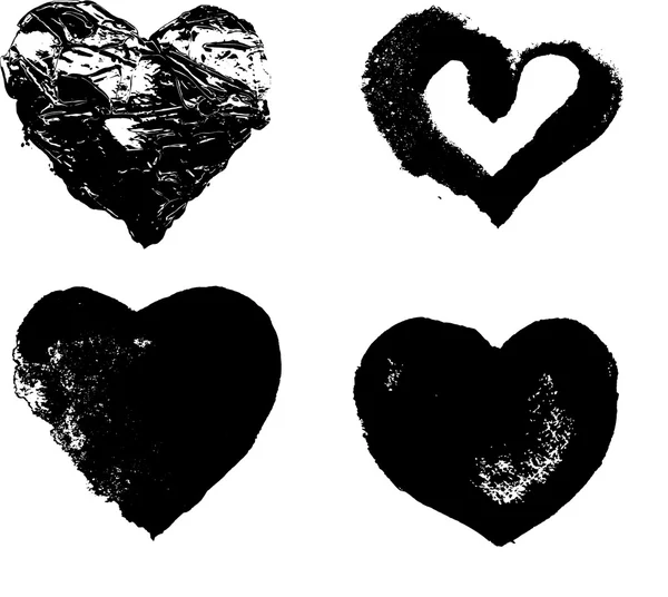 Heart silhouette — Stock Vector
