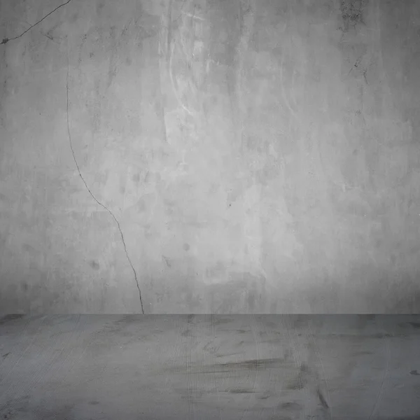 Vecchia sala grunge con muro di cemento, sfondo urbano — Foto Stock