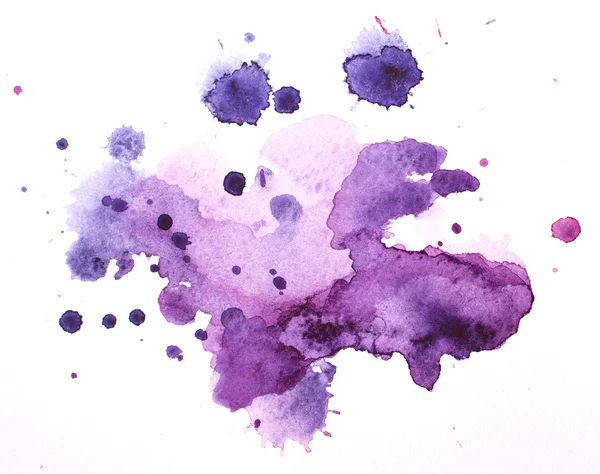 Aquarel blots — Stockfoto