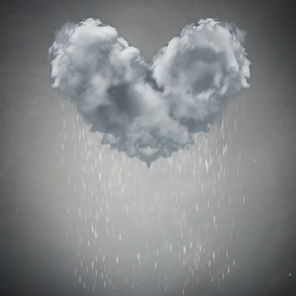 云下雨天气概念 — 图库照片