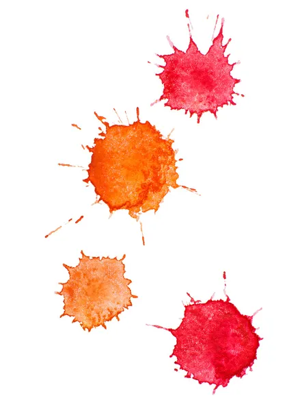 Watercolour blots — Stock Photo, Image