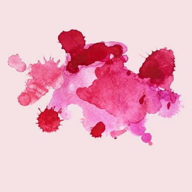 suluboya, sıçrama, vektör çizim lekesi