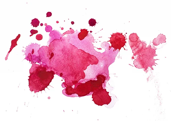 Aquarel blots — Stockfoto