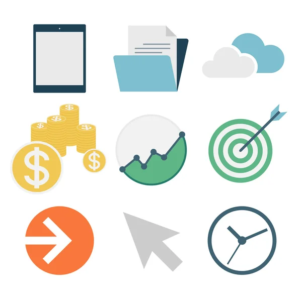 Business icons — Stock Vector