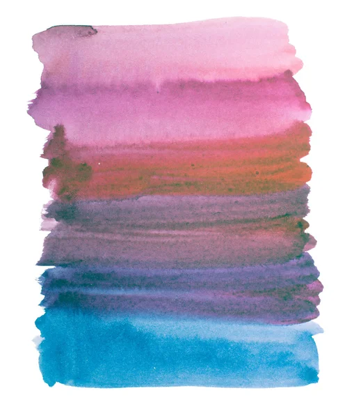 Красочные ретро-винтажные абстрактные акварели / акварель художественной ручной краски на белом фоне — стоковое фото