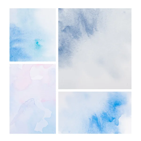 Abstract watercolor art hand paint on white background — Stock Photo, Image