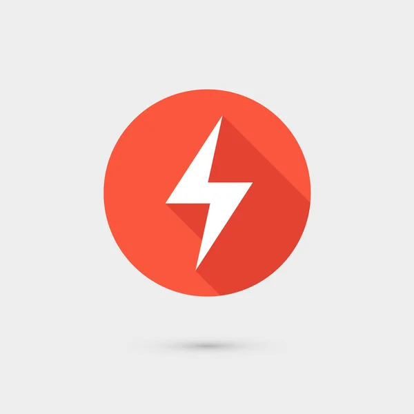 Lightning icon — Stock Vector