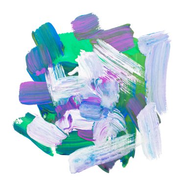 guaj sanat boya fırça kaba dab kontur dokusu spot leke