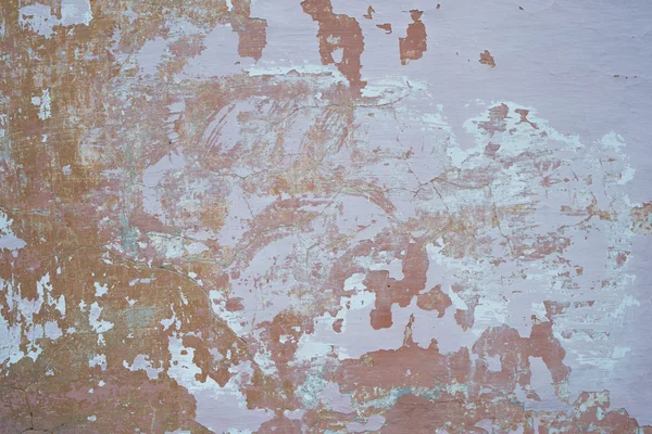 Pared texturizada de fondo grunge con pintura agrietada pelada antigua en la superficie de madera — Foto de Stock