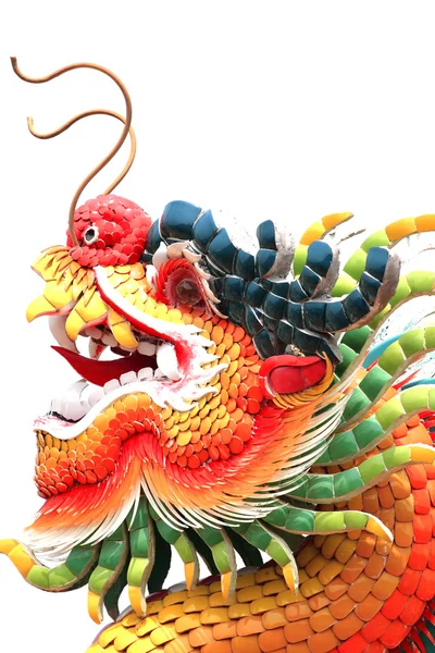 O Dragão da escultura chinesa . — Fotografia de Stock