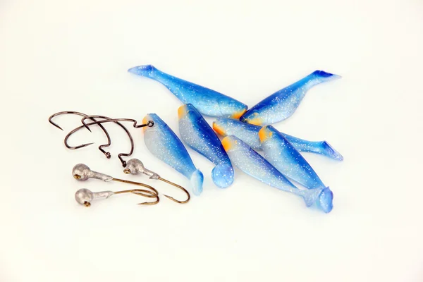 The hook and Fishing lure. — Stock Photo, Image