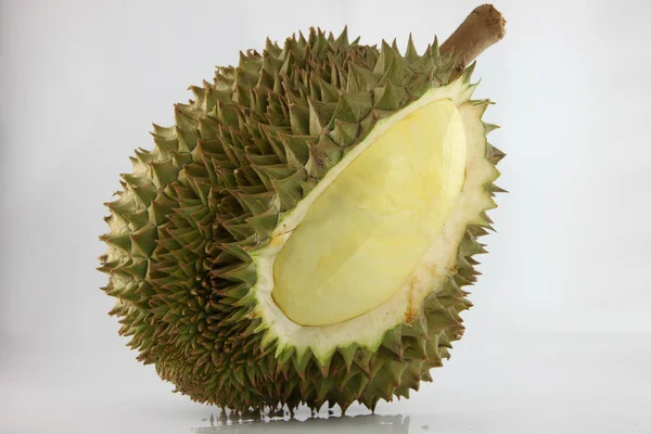 Durian on white Background. — Stock Photo, Image