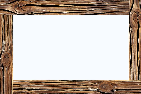 Bilderrahmen aus Holz. — Stockfoto