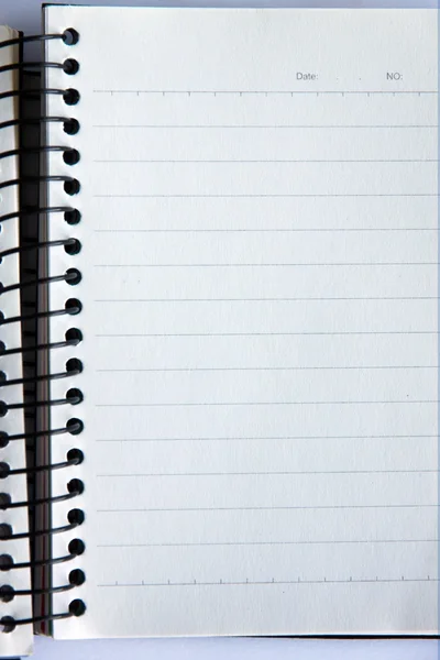 Caderno na cópia . — Fotografia de Stock