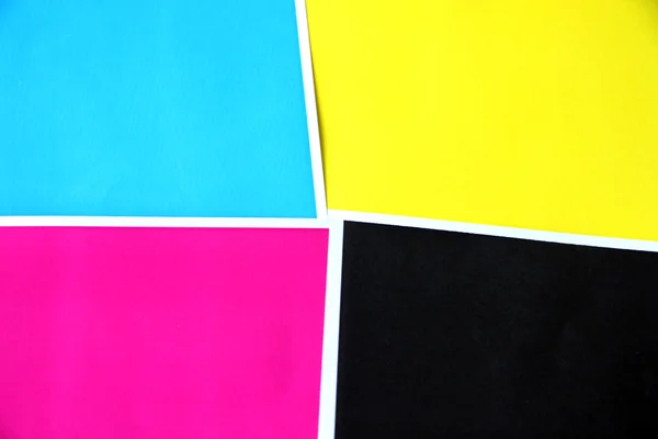 Colors sheets Rams into squares. — Stock Photo, Image