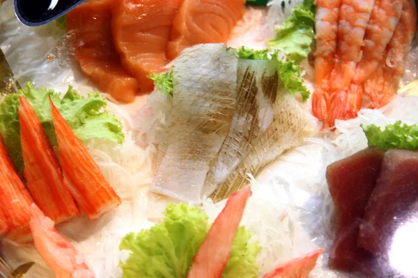 Pesci usati per fare il sushi . — Foto Stock