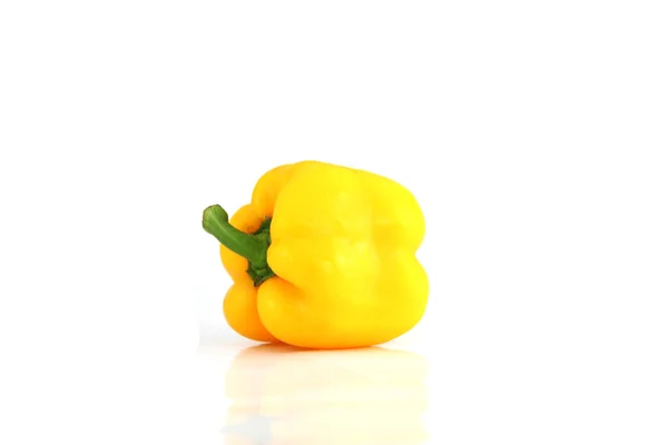 Pepe dolce giallo o peperone giallo . — Foto Stock