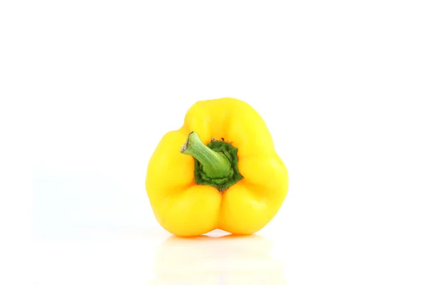 Poivron jaune ou poivron jaune . — Photo