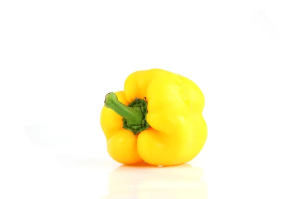 Pimienta dulce amarilla o pimiento amarillo . — Foto de Stock