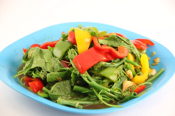 Puff bell peppers hořká tykev. — Stock fotografie