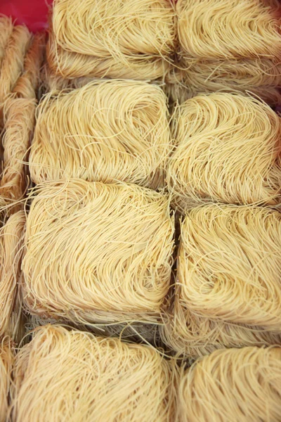 Drying Thai noodles. — Stock Photo, Image