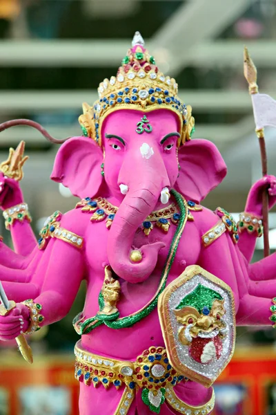 Zoom Ganesh in the temple. — Stock Photo, Image