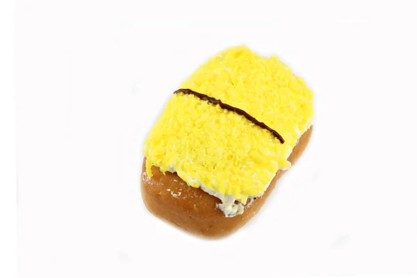 Donuts Sushi de couleur jaune . — Photo