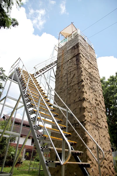 Ladders and high tower. — Stock Photo, Image