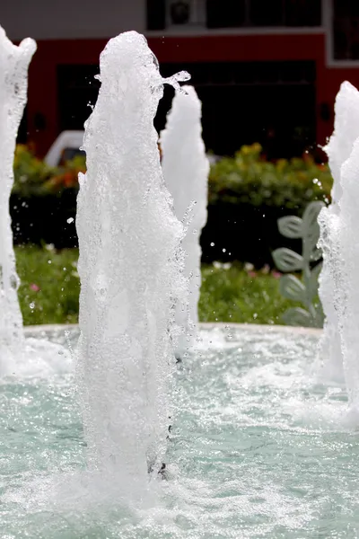 Brunnen befindet sich im Resort. — Stockfoto