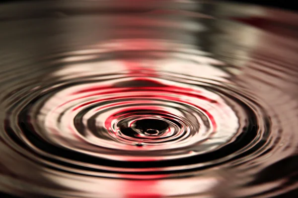 The water drops Caused by droplets. — Stock Photo, Image