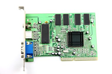 bilgisayar donanımları devre kartı.