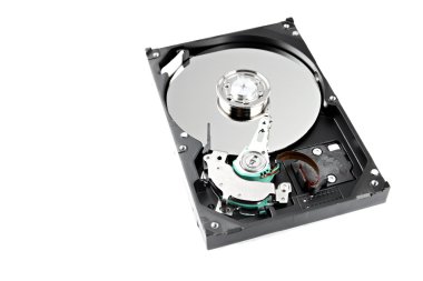solunda yer veri depolamak için sabit disk.