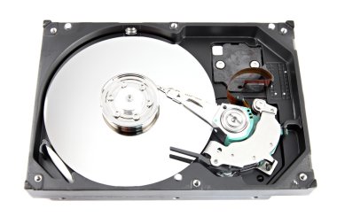 sabit disk kapalı üst kapağı açın.