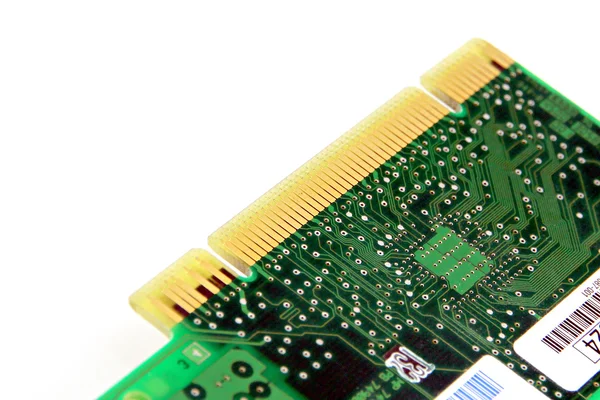 The modem Computer equipment circuit board. — Stock Photo, Image