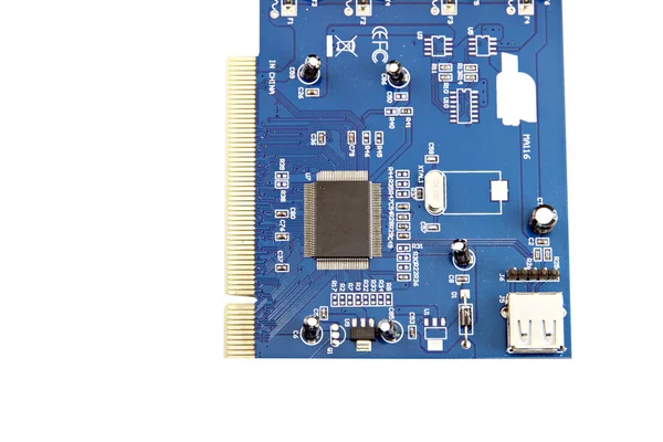 USB Card Computer equipment circuit board. — Stock Photo, Image