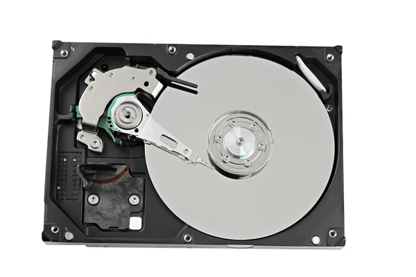 Hard drive on white backgroun. — Stock Photo, Image