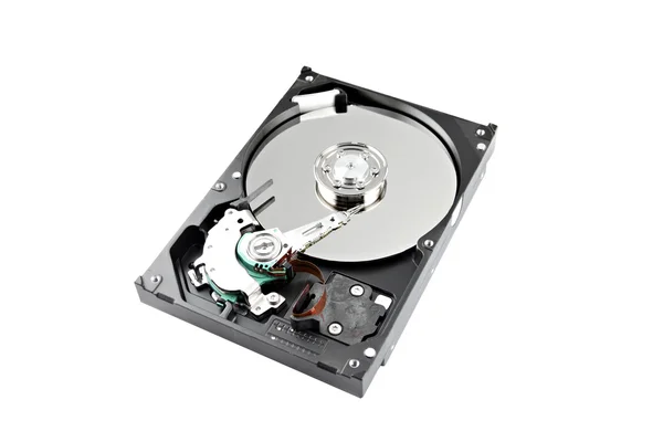 The Picture Hard drive Open the top cover off. — Stock Photo, Image